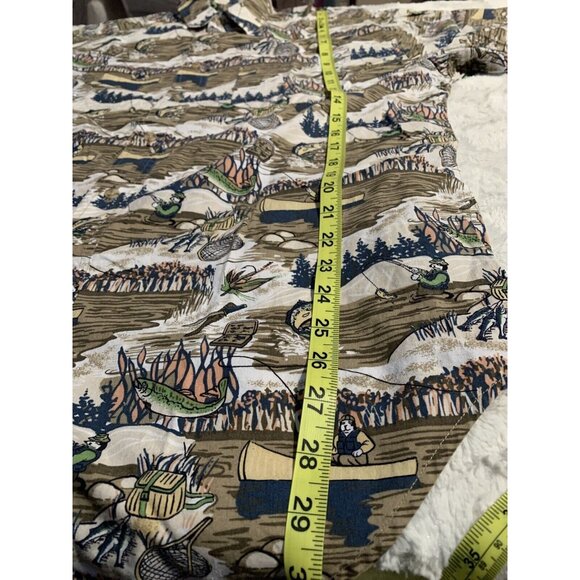 Big Dog Mens Button Down Hawaiian Shirt Medium Multicolor Short Sleeve Casual - Picture 5 of 6